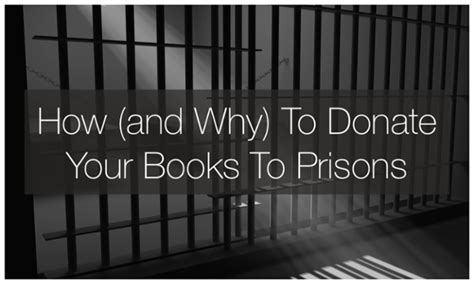donate books to prisons uk.